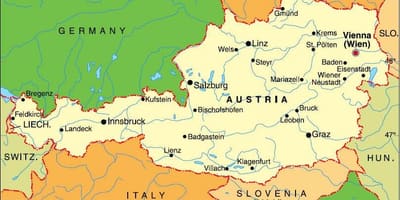 Австрийн инсбрук газрын зураг