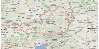 Зураг австри, хөрш зэргэлдээ улс орнууд